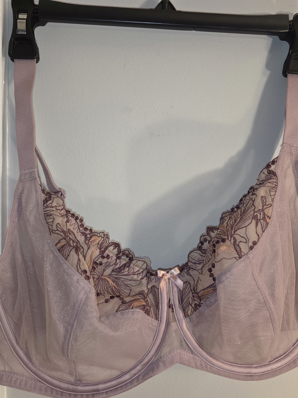 Understance Penny FlexWire Sheer Lace Unwire Bra 38DD